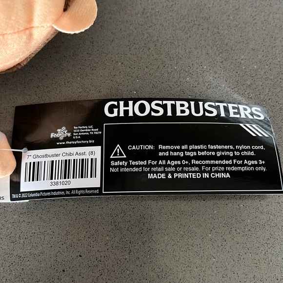 GHOSTBUSTERS Peter Venkman Chibi Big Head Plush Toy Doll Figure / 8โ / BRAND NEW - Picture 13 of 16